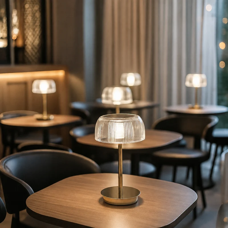 Oplaadbare LED Tafellamp met Aanraakbediening Dimbaar Sfeerverlichting voor Slaapkamer Woonkamer Nachtkastje | Sansoti