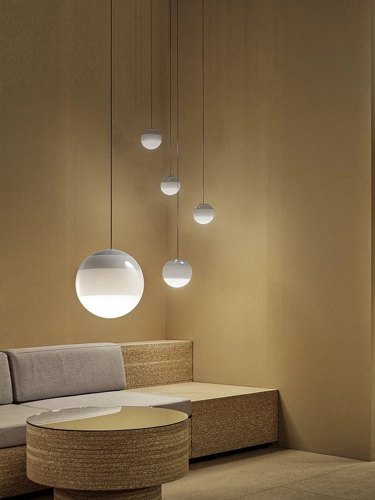 Hanglamp Dimbaar Geborsteld Nikkel Glas E27 Eettafel Woonkamer Modern Verlichting Scandinavisch Design | Sansoti