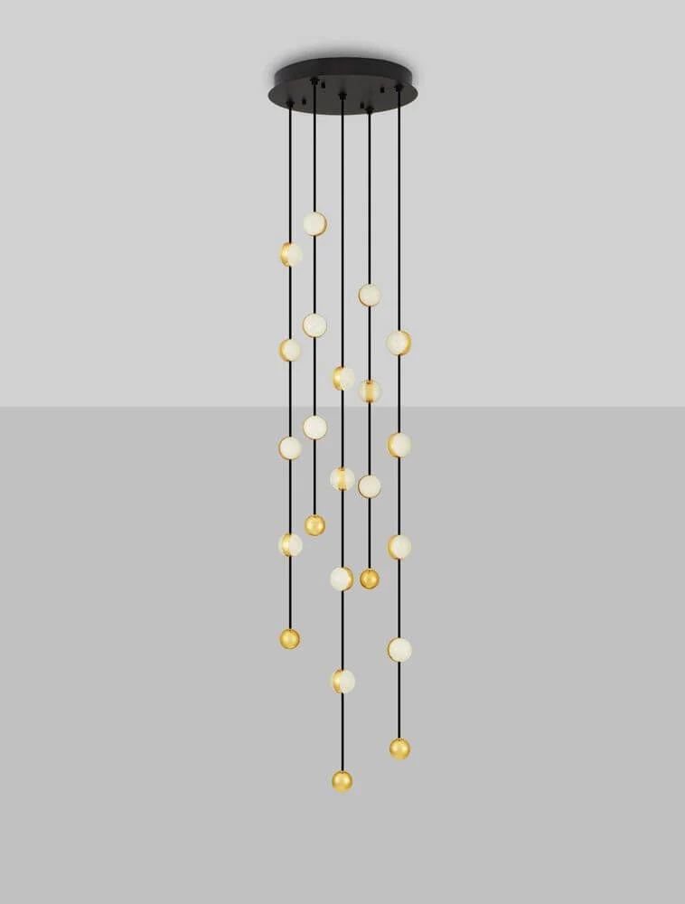 Alcinoe LED Pendelleuchte Ø 38cm