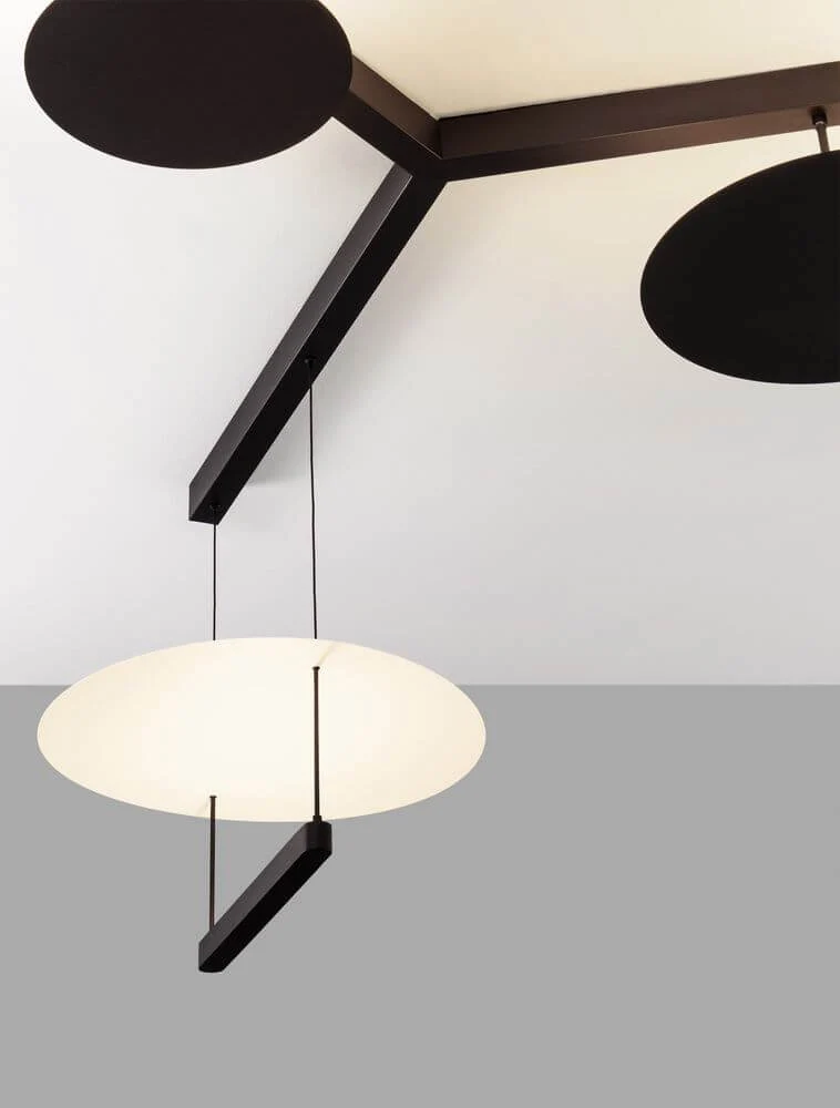 Diona LED Deckenleuchte 3-flammig 3000K Schwarz, Weiß