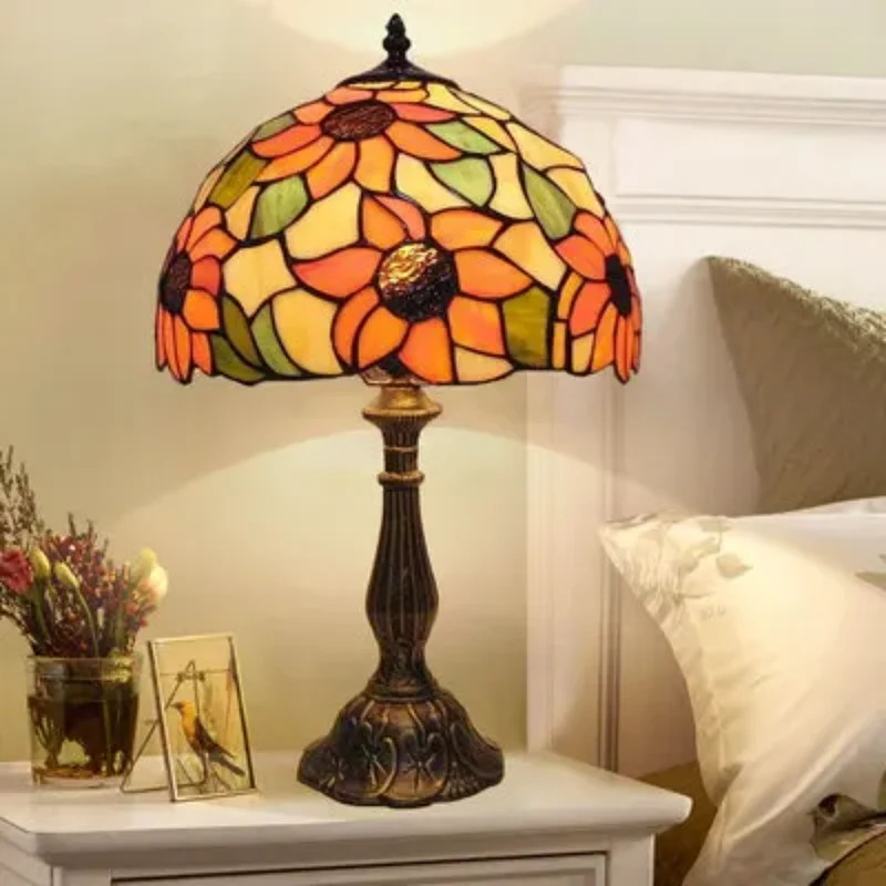Draadloze LED Tafellamp met Kleurwisseling Glas 37cm Sfeerlicht Oplaadbaar Woonkamer Slaapkamer Bureau | Sansoti