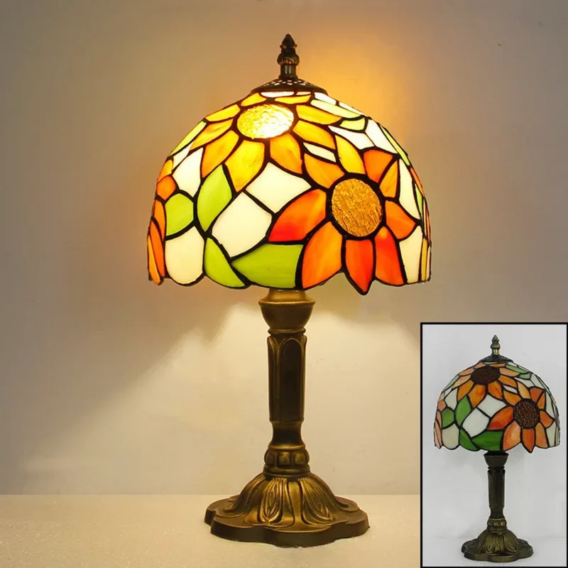 Draadloze LED Tafellamp met Kleurwisseling Glas 37cm Sfeerlicht Oplaadbaar Woonkamer Slaapkamer Bureau | Sansoti