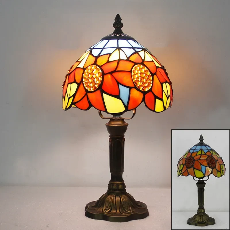 Draadloze LED Tafellamp met Kleurwisseling Glas 37cm Sfeerlicht Oplaadbaar Woonkamer Slaapkamer Bureau | Sansoti