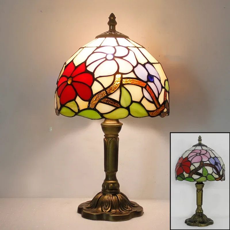 Draadloze LED Tafellamp met Kleurwisseling Glas 37cm Sfeerlicht Oplaadbaar Woonkamer Slaapkamer Bureau | Sansoti