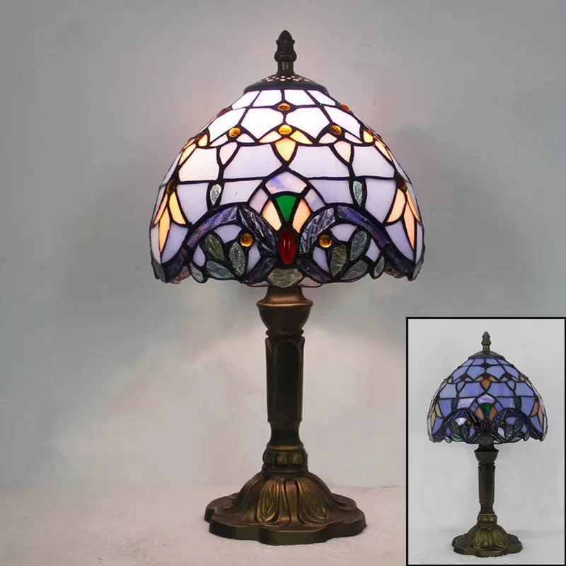 Draadloze LED Tafellamp met Kleurwisseling Glas 37cm Sfeerlicht Oplaadbaar Woonkamer Slaapkamer Bureau | Sansoti