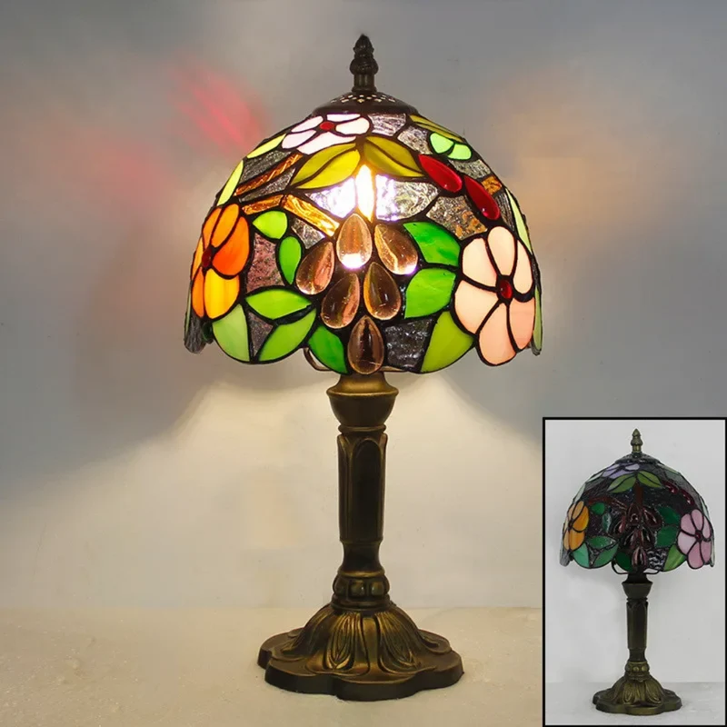 Draadloze LED Tafellamp met Kleurwisseling Glas 37cm Sfeerlicht Oplaadbaar Woonkamer Slaapkamer Bureau | Sansoti