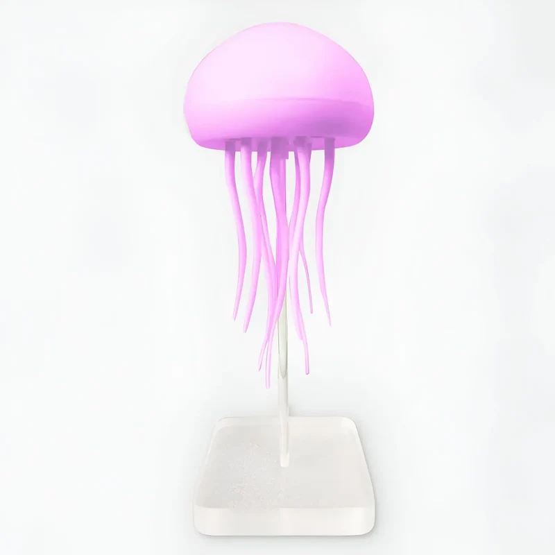 Kwallenlamp met LED-verlichting en Bewegend Water Effect voor Sfeervolle Decoratie in Woonkamer en Slaapkamer | Sansoti