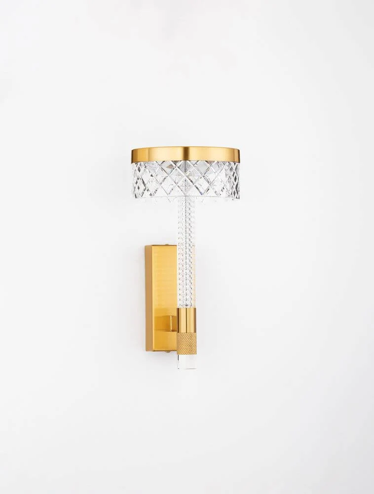 Bion LED Wandleuchte Ø 14,8cm 3000K Gold