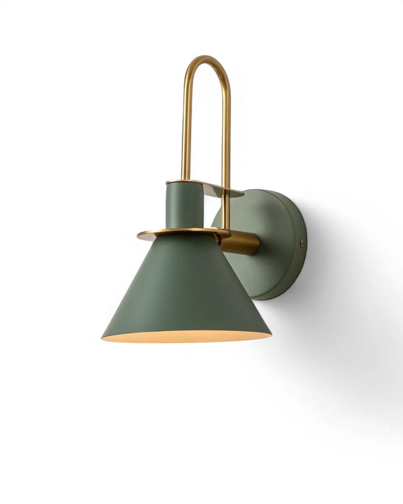 Moderne wandlamp van travertin en hout met warm wit licht – minimalistische design muurlamp voor woonkamer en slaapkamer | Sansoti