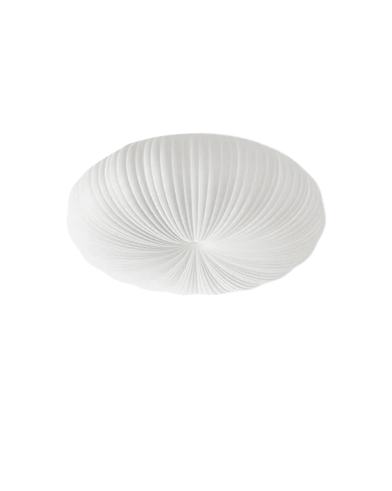 Moderne sculpturale plafondlamp met geïntegreerde LED – ronde design plafondverlichting in 23 40 en 50 cm | Sansoti
