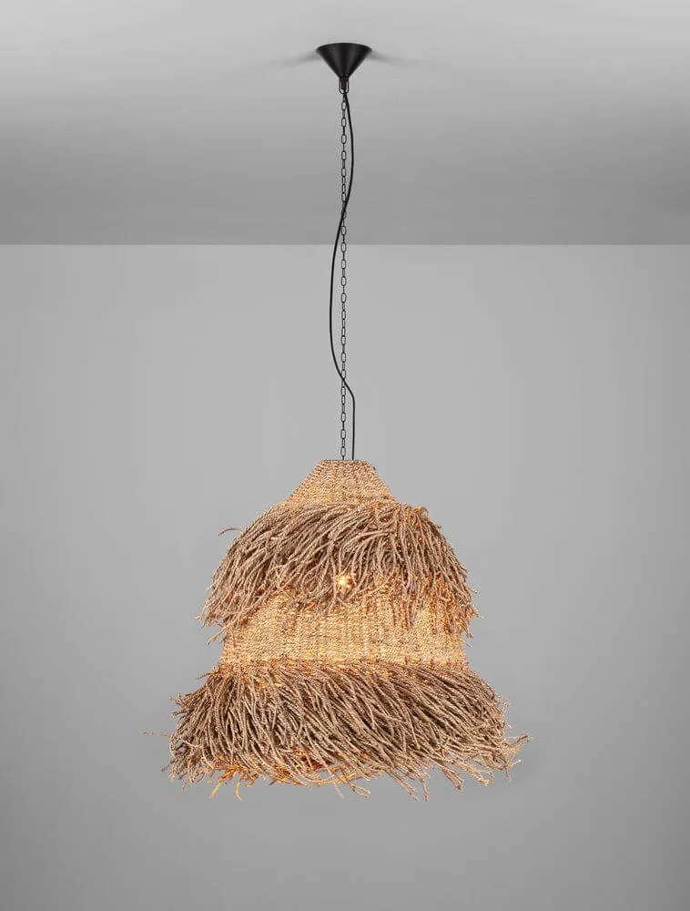 Hay Pendelleuchte E27 3xØ 80cm Braun