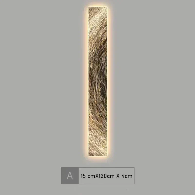 LED Wandlamp Aluminium met Warm Licht voor Woonkamer Slaapkamer Gang Modern Interieur Sfeerverlichting | Sansoti