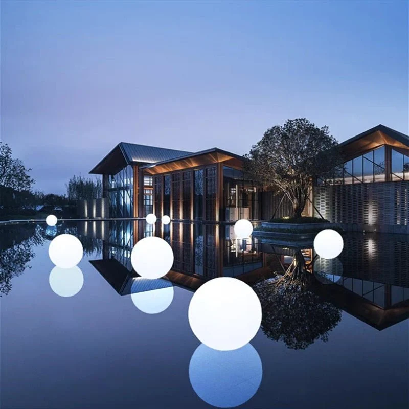 Oplaadbare LED Bolverlichting Waterdicht 16 Kleuren Sfeerbol Tuin Terras Binnen Buiten Decoratief IP65 | Sansoti