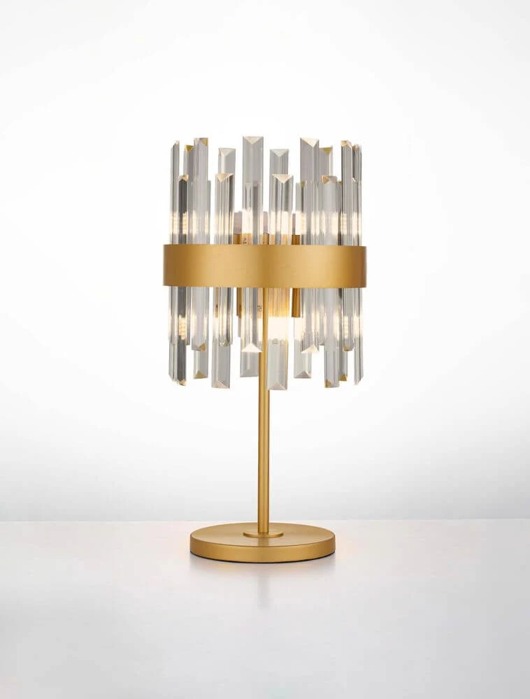 Crown Tischleuchte Gold