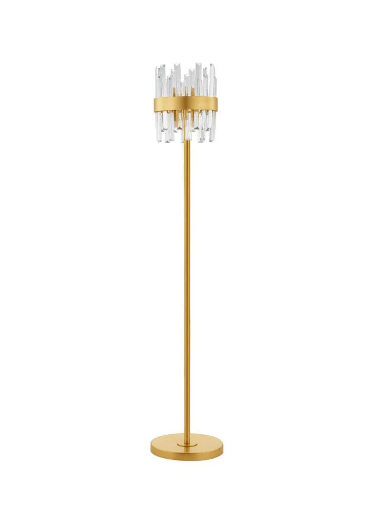 Crown Stehlampe Gold