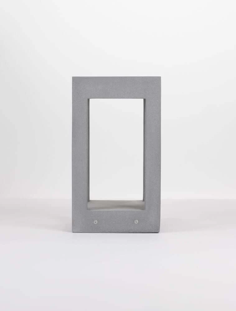 Bev LED Außensockelleuchte 3000K Grau IP65