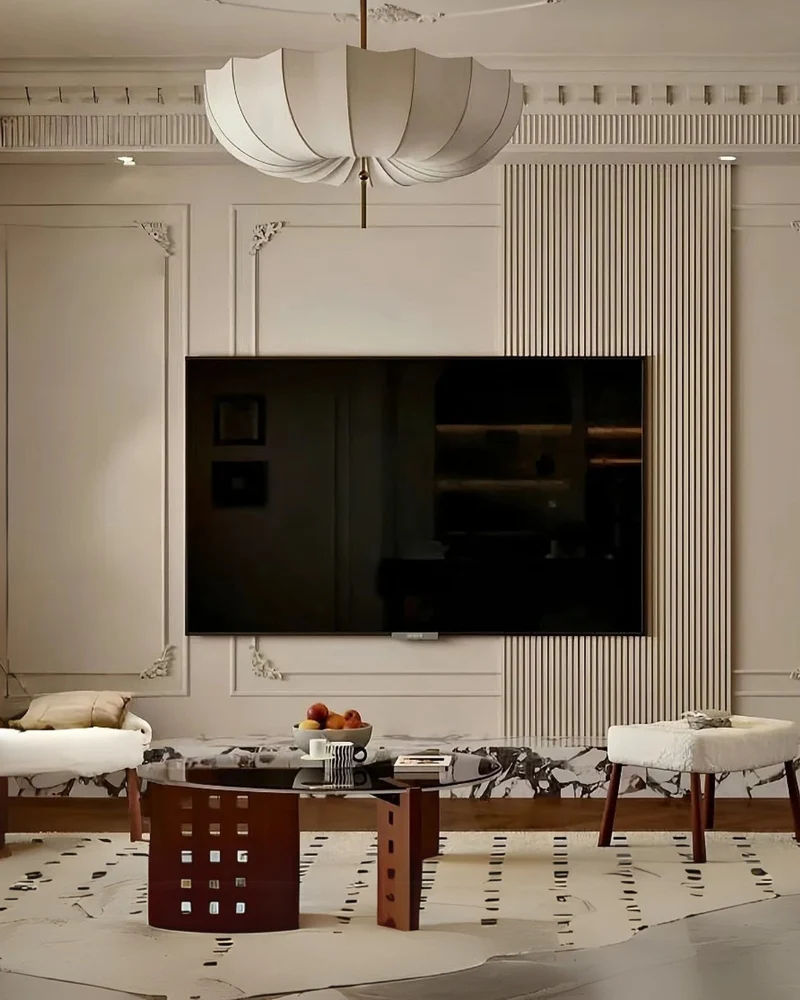 Luxe Wolkvormige Plafondlamp Met Zachte Sfeerverlichting In Frans Design | Sansoti