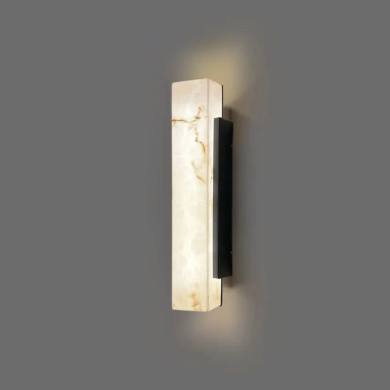 Wandlamp voor buiten LED marmereffect IP65 waterbestendig buitenverlichting tuinverlichting gevellamp in 3 maten | Sansoti