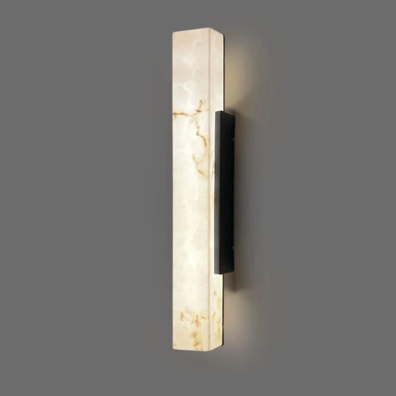 Wandlamp voor buiten LED marmereffect IP65 waterbestendig buitenverlichting tuinverlichting gevellamp in 3 maten | Sansoti