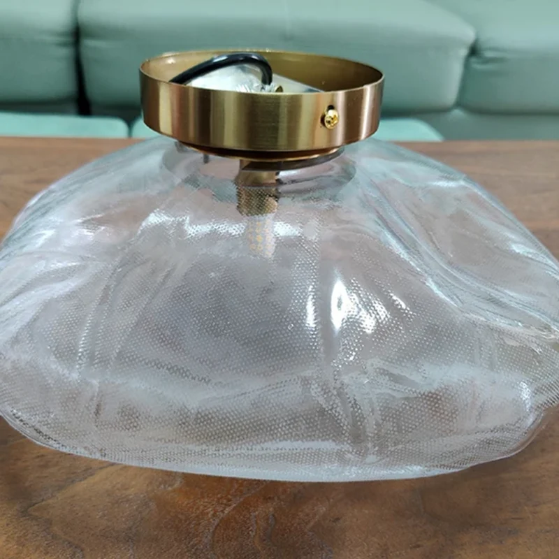 Glazen Hanglamp Wolkvorm Ø20-40cm Rookgrijs Amber Helder LED G9 Verstelbaar Scandinavisch Design Eetkamer | Sansoti