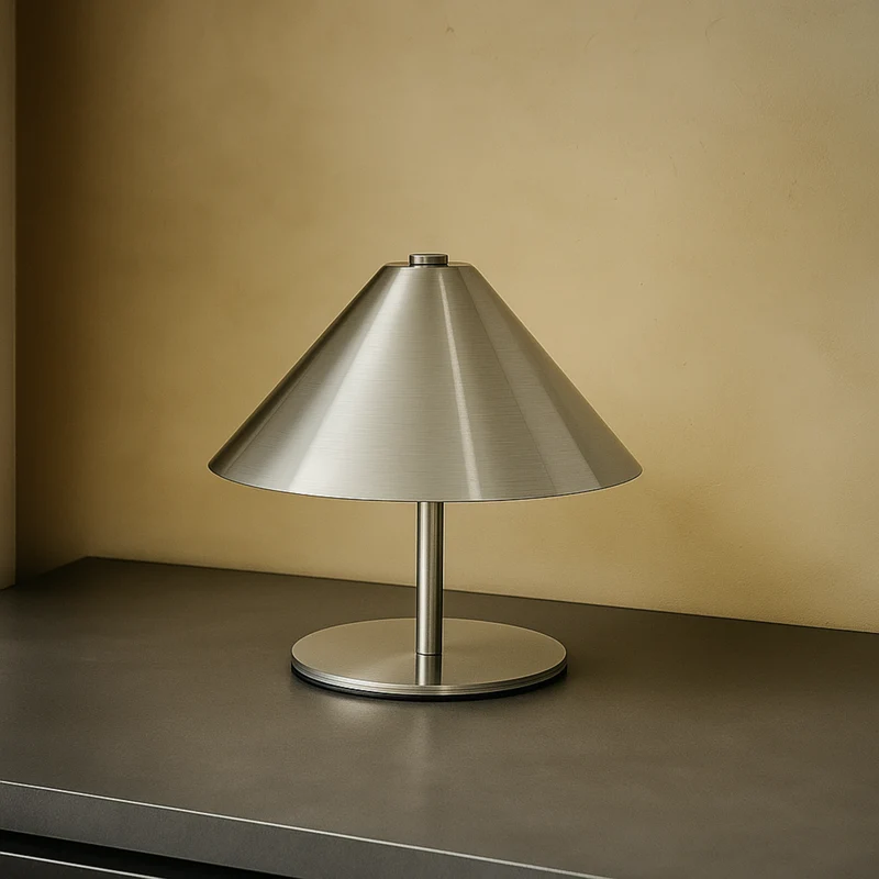 Draagbare LED Tafellamp met Aanraakbediening Dimbaar Oplaadbaar Goud Zilver IJzer ABS 3 Standen Sfeerlamp | Sansoti