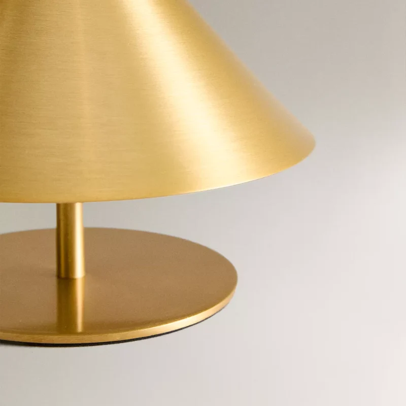 Draagbare LED Tafellamp met Aanraakbediening Dimbaar Oplaadbaar Goud Zilver IJzer ABS 3 Standen Sfeerlamp | Sansoti