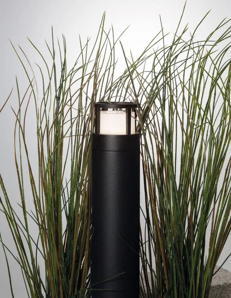 Agosto LED Außenwegeleuchte H 50cm Schwarz IP54