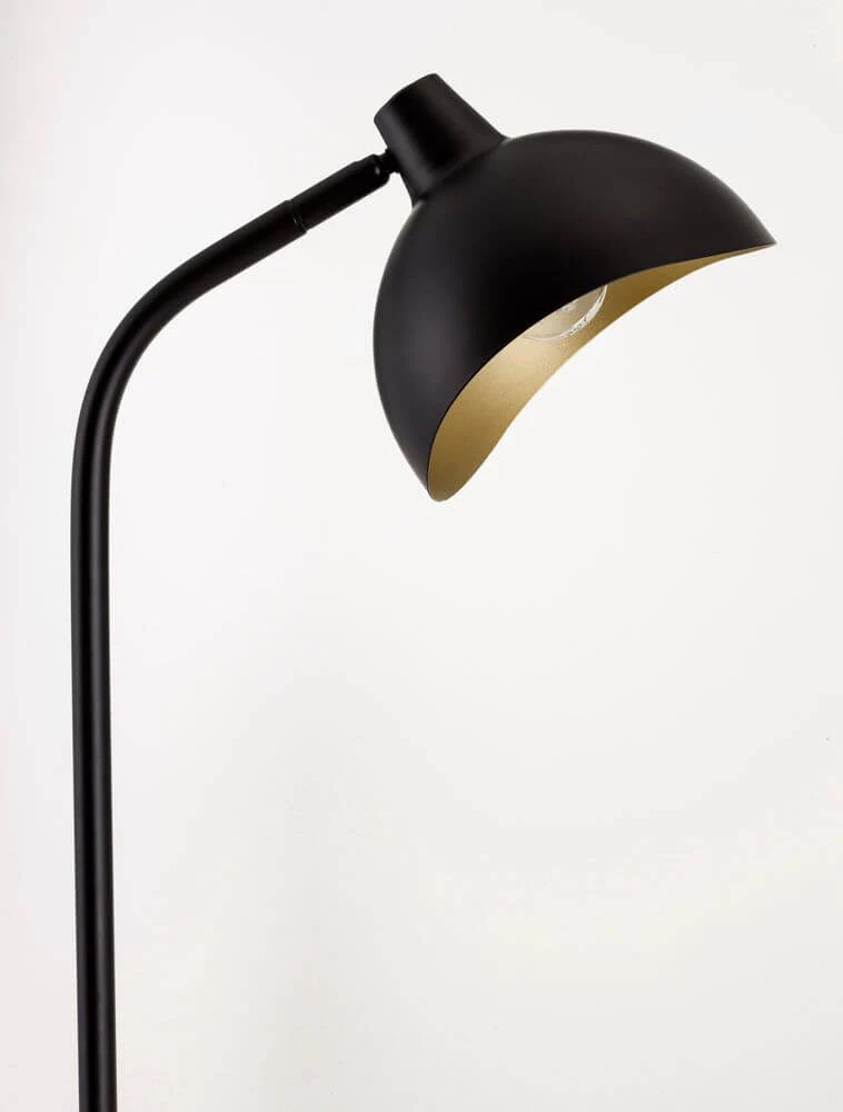 Geti Stehlampe Schwarz, Gold