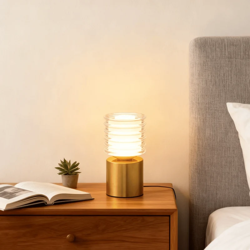 Draagbare oplaadbare LED tafellamp met aanraakbediening dimbaar instelbare kleurtemperatuur sfeerlicht | Sansoti