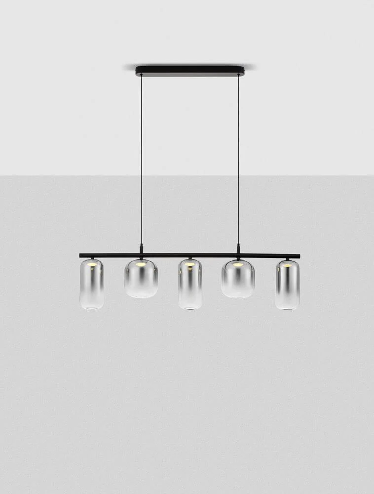 Aelia LED Pendelleuchte Ø 72cm 5-flammig