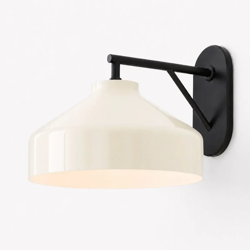 Metalen Wandlamp Minimalistisch Mat Afwerking Scandinavische Stijl Sfeerlicht voor Slaapkamer Gang Woonkamer Interieur | Sansoti