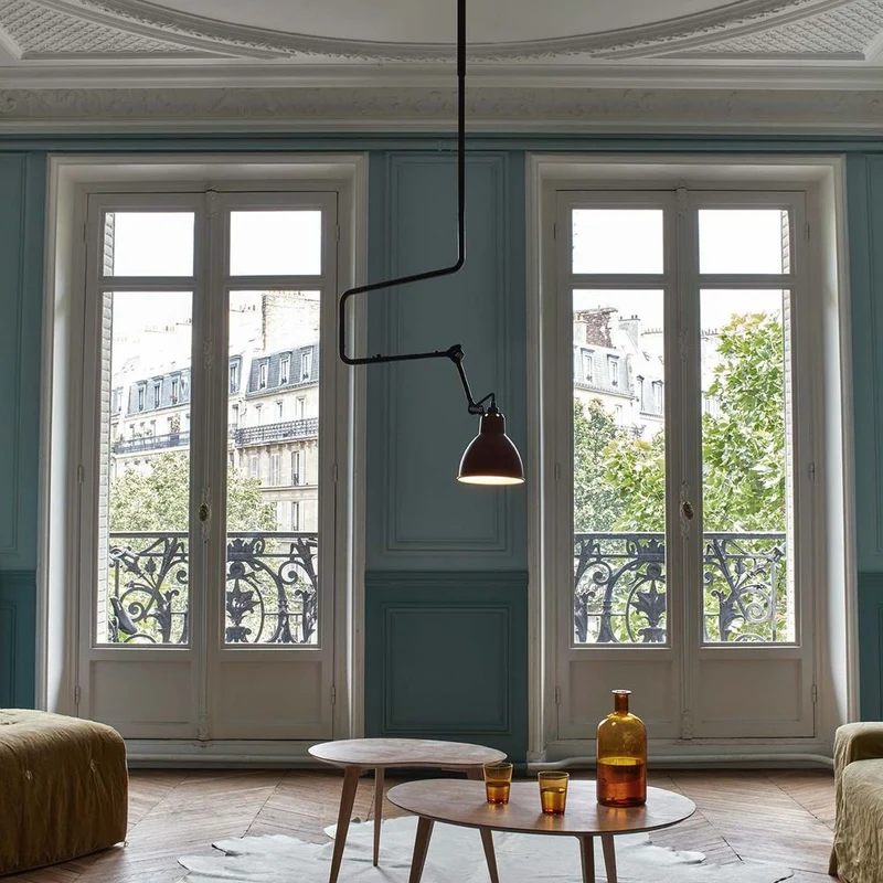 DCWéditions Gras N°312 L Deckenlampe mit Ausleger