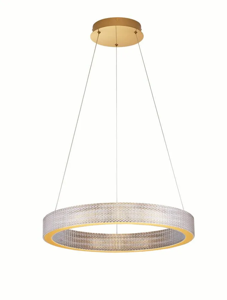 Kinara Pendelleuchte Ø 60cm 3000K Gold