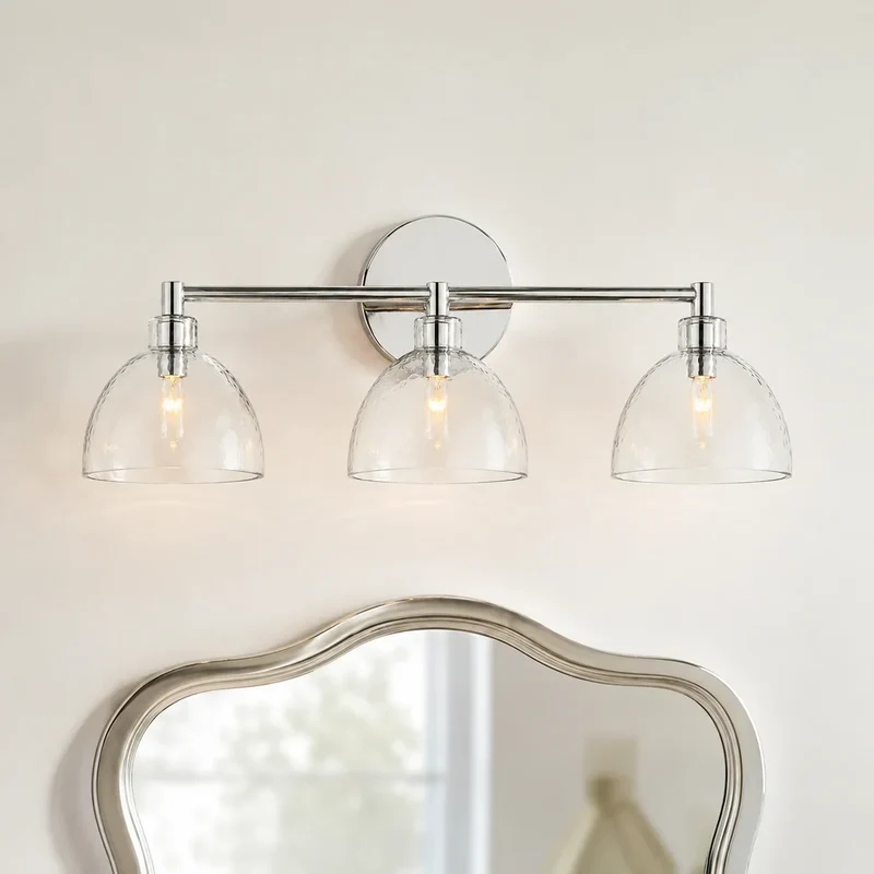 Wandlamp Gerecycled Glas Antique Brass – Minimalistische Wandverlichting voor Badkamer, Gang, Hal & Slaapkamer | Sansoti