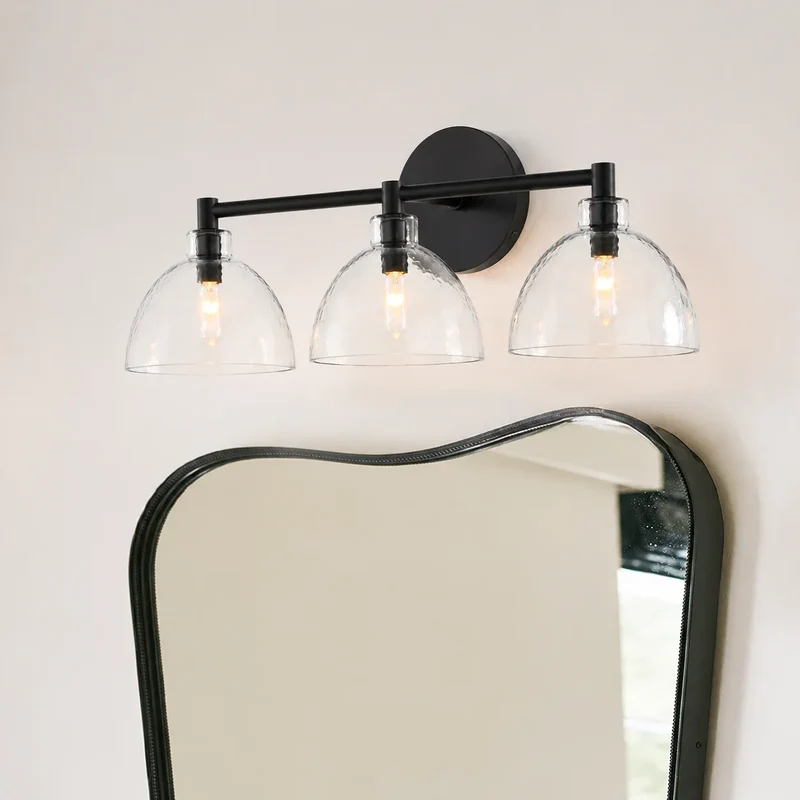 Wandlamp Gerecycled Glas Antique Brass – Minimalistische Wandverlichting voor Badkamer, Gang, Hal & Slaapkamer | Sansoti