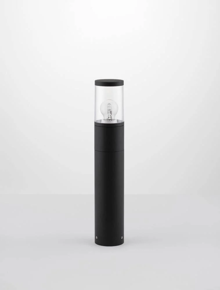 Cetera Außenpollerleuchte Schwarz IP54