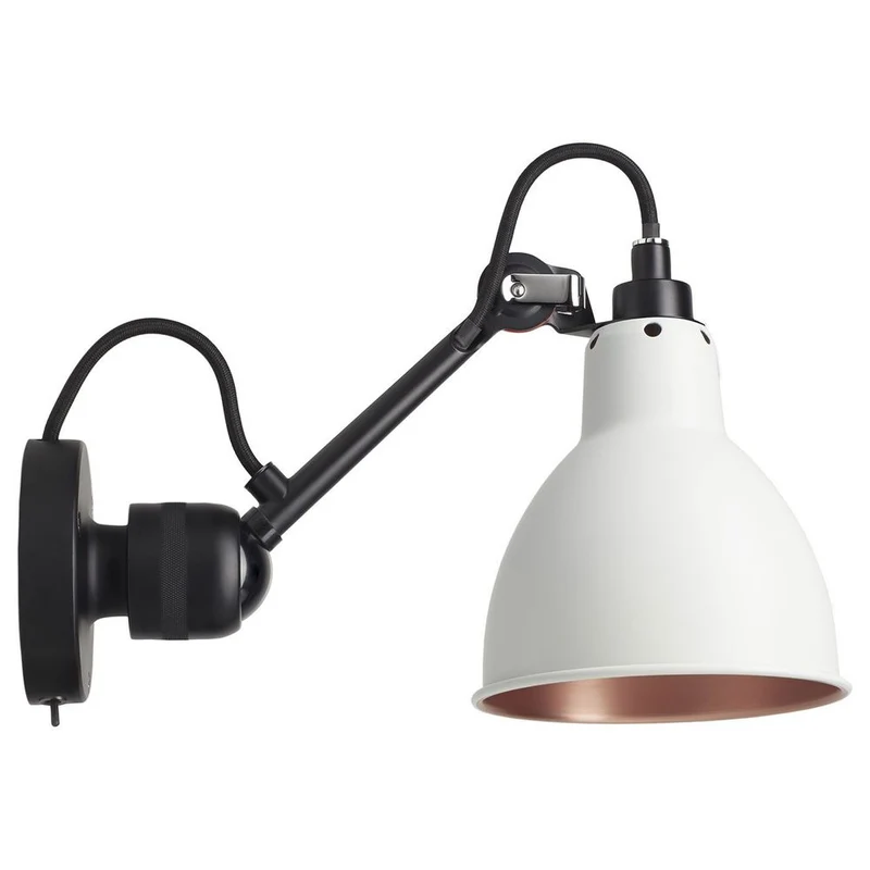 DCWéditions Gras N°304 Wandleuchte mit Schalter drehbar