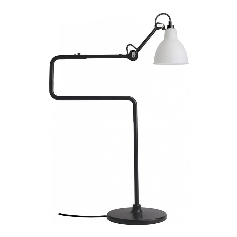 DCWéditions Gras N°317 Tischlampe mit Schirm schwenkbar