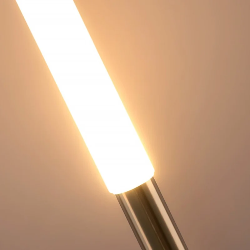 Solar LED Schilflampen Set 6-delig Zwart Goud Waterdicht Tuinverlichting Buitenlampen Sfeerlicht Zonne-energie | Sansoti