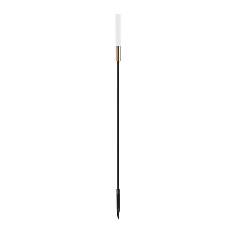 Solar LED Schilflampen Set 6-delig Zwart Goud Waterdicht Tuinverlichting Buitenlampen Sfeerlicht Zonne-energie | Sansoti