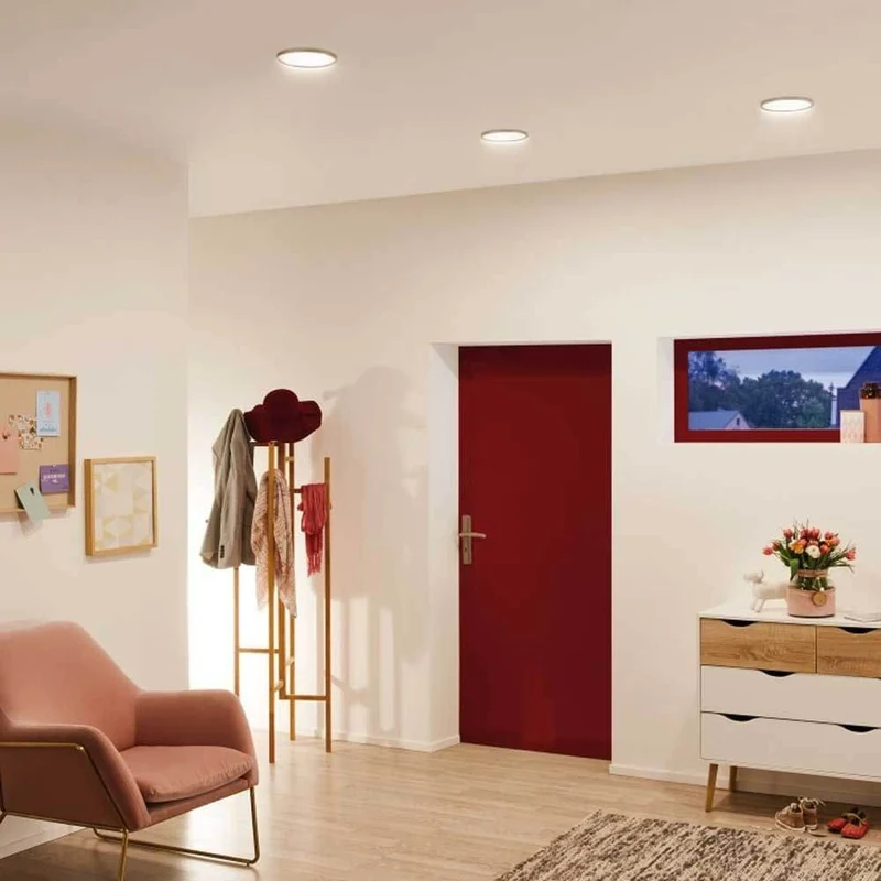 Einbau LED-Panel Ø 23cm Flex 23W Ausschnitt 5-21cm Neutralweiß