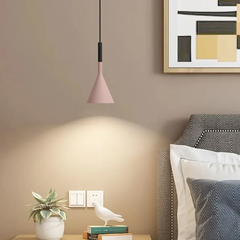 Hanglamp Betonlook Industrieel Grijs Bruin Wit Rood E27 Pendelverlichting Eettafel Keukeneiland Woonkamer | Sansoti