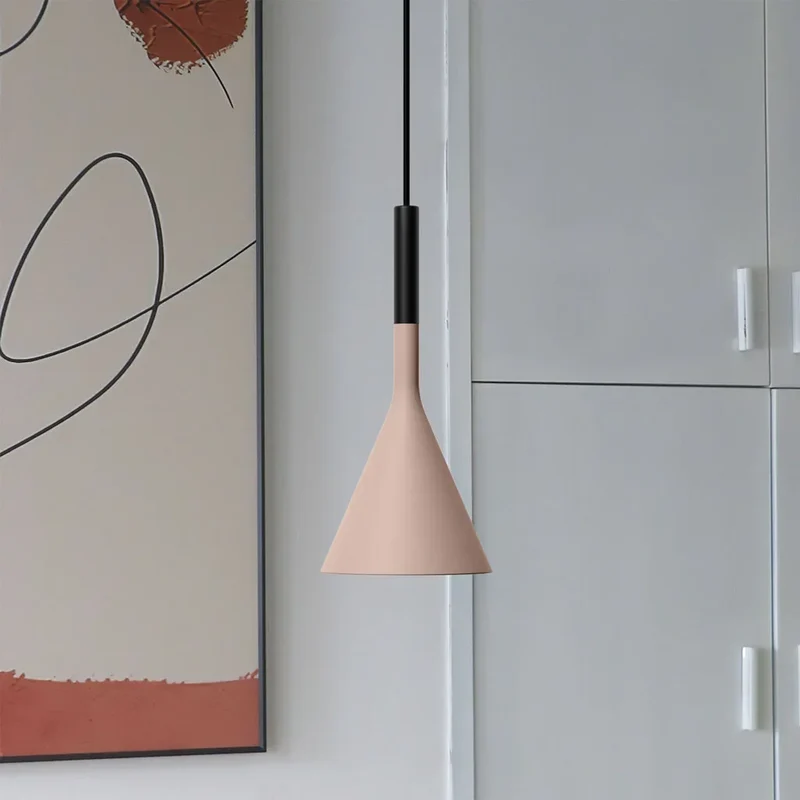 Hanglamp Betonlook Industrieel Grijs Bruin Wit Rood E27 Pendelverlichting Eettafel Keukeneiland Woonkamer | Sansoti
