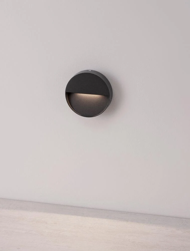 Arne LED Außenwandleuchte Ø 12cm IP54