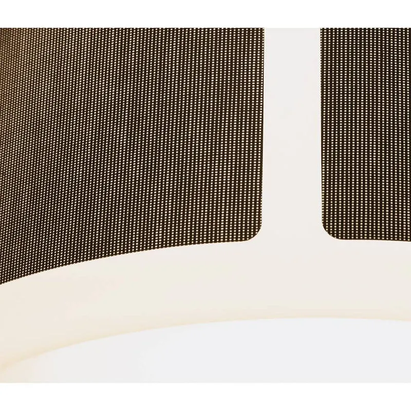 Apollo LED Deckenleuchte Ø 65cm Textil Anthrazit Dimmbar