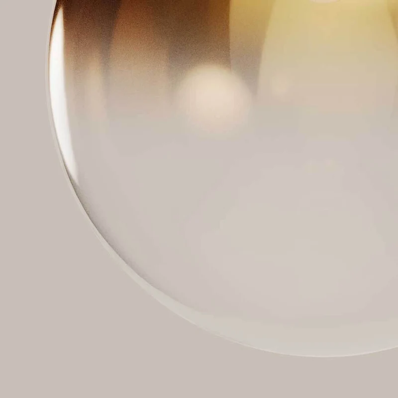 s.luce Orb Glaskugel Pendelleuchte Aufhängung 150cm Weiß