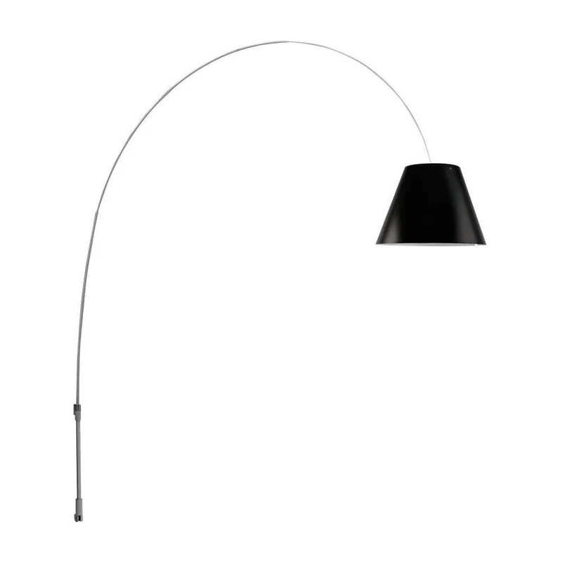 Luceplan Lady Costanza Wandlampe 215-248cm mit Dimmer Alu