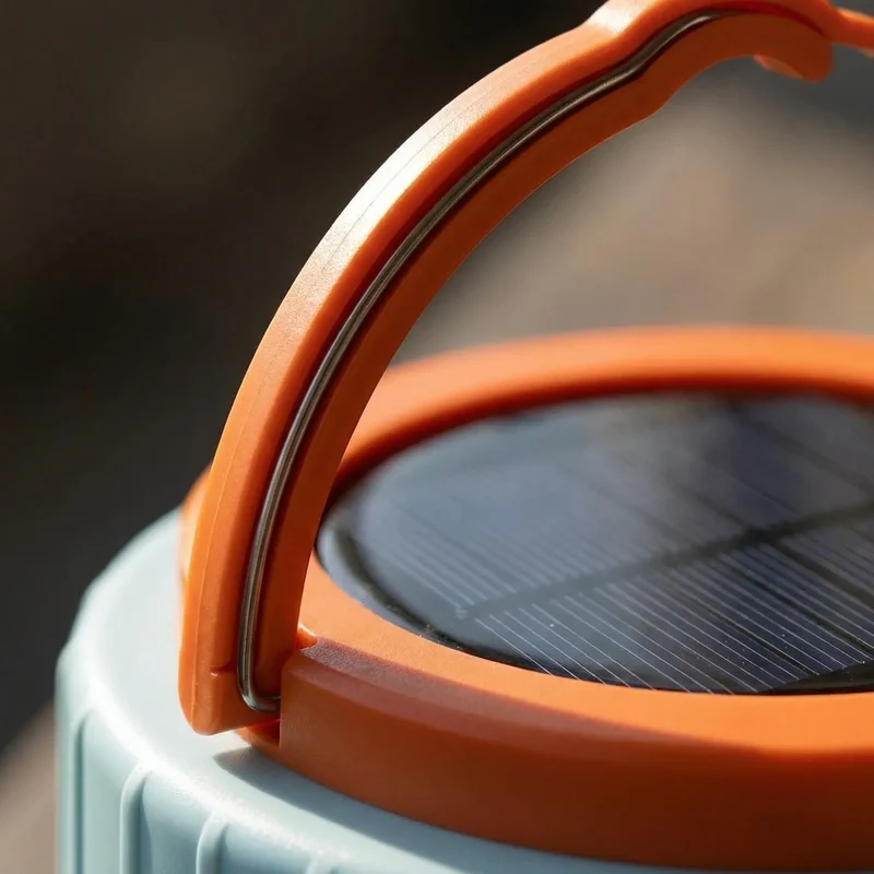 Oplaadbare LED Lantaarn op Zonne-energie met Afstandsbediening Waterdicht voor Camping Tuin Terras Buiten | Sansoti