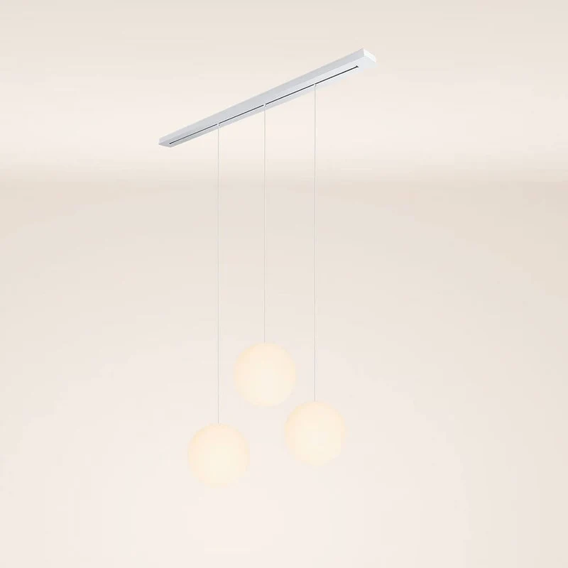 s.luce Orb Esstischleuchte 3-flammig 160cm Ø 3x40