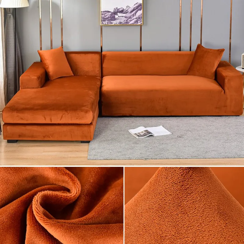 Rekbare Bankhoes Kreukvrij Wasbaar Bankovertrek voor Sofa Bescherming 1 2 3 4 Zitplaatsen Meubelhoes | Sansoti